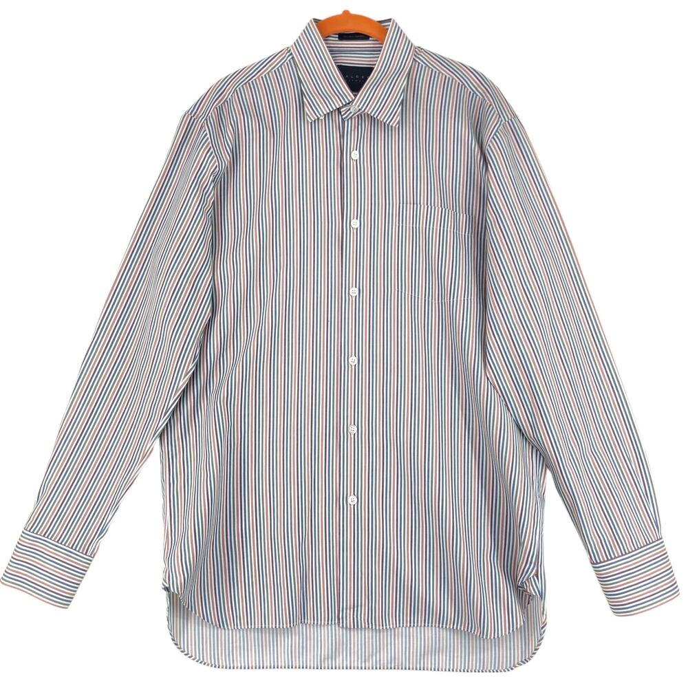 Calder Carmel Mens Size M Button Down Shirt Limited Edition 1/70 Colorful Stripe